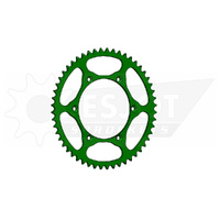 ESJOT 52 Tooth Ultralight Steel Green Rear Sprocket for Kawasaki KLX 300 R  1997-2002