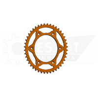 ESJOT 44 Tooth Ultralight Steel Orange Rear Sprocket for Husqvarna TX 300 i 2020-2025