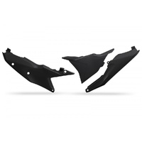 UFO Black Rear Side Panel for Ktm SX-F 450 2023-2025