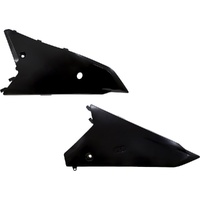 UFO Black Rear Side Panel for Honda CRF 450R 2021-2024