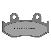 Pro-X Front/Rear Brake Pads for Honda CR125 1984-1986