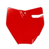 UFO Red Front Number Plate for GasGas MC 65 2021-2023