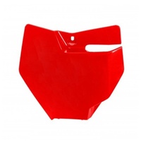 UFO Red Front Number Plate for GasGas MC 85 2021-2024