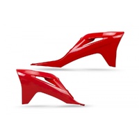 UFO Red Radiator Shrouds for GasGas MC-F 250 2021-2023