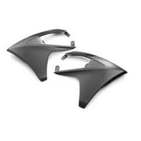 UFO Black Radiator Shrouds for GasGas EX-F 250 2024-2025