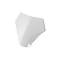 UFO White Front Number Plate for GasGas EX 250 2024-2025