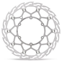 Moto Master 320mm Front Left SM Street Flame Floating Brake Disc for Beta RR 125 2T X-PRO 2025