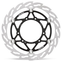 Moto Master 270mm Front Black Left Flame Floating Brake Disc for Honda CR 500 1995-2001