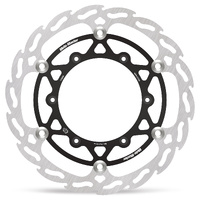 Moto Master 270mm Front Black Left Flame Floating Brake Disc for Yamaha WR 250 2016