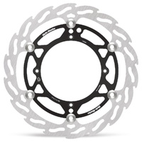 Moto Master 270mm Front Black Left Flame Floating Brake Disc for Husqvarna TE 310 2009-2013