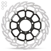 Moto Master Front Left Flame Floating Brake Disc for Kawasaki Ninja ZX-10R 1000 2016-2025
