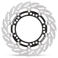 Moto Master Front Left Flame Floating Brake Disc for Kawasaki Z 650 2017-2025