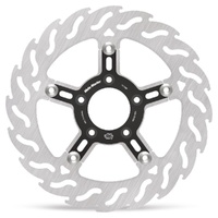 Moto Master Front Left Flame Floating Brake Disc for Harley Davidson FLHTCUSE5 110 CVO Ultra Classic 2010