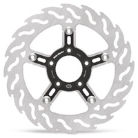 Moto Master Front Right Flame Floating Brake Disc for Harley Davidson FLHTC 96 Electra Glide Classic 2007