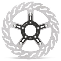 Moto Master Front Left Flame Floating Brake Disc for Harley Davidson FLFBSANX 114 Fat Boy Anniversary 2018