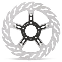 Moto Master Front Left Flame Floating Brake Disc for Harley Davidson FXDC 96 Dyna Super Glide Custom 110th Anniversary 2013