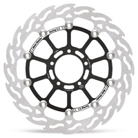 Moto Master Front Left Flame Racing Floating Brake Disc for Ducati Scrambler 800 Desert Sled 2018-2023