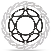 Moto Master 280mm Front Black Flame Floating Brake Disc for Honda CRF 450 RWE 2019-2025