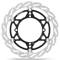 Moto Master 280mm Front Black Flame Floating Brake Disc for Suzuki RM-Z 250 2007-2025