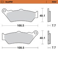 Moto-Master Front Left Sintered Brake Pads for BMW F 750 GS 2018-2024