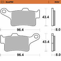 Moto-Master Rear Sintered Brake Pads for Harley-Davidson FLTRT 114 Road Glide 3 2023-2025