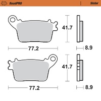 Moto-Master Rear Sintered Brake Pads for Honda CBR 1000 RR Fireblade SP2 2017-2019