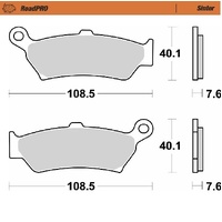 Moto-Master Rear Sintered Brake Pads for BMW R 1300 GS Trophy 2024