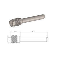 Moto Master Front Brake Pad Pin for Kawasaki KX 500 1992-1996