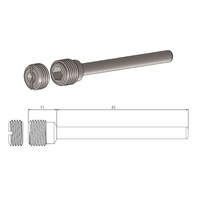 Moto Master Front Brake Pad Pin for Honda VT 750 C2 Custom 1997-2001