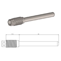 Moto Master Rear Race Drilled Brake Pad Pin for Beta RR 400 4T Factory 2011