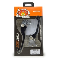 Moto Master  Black Pivot Lever Set for Husqvarna TE 250 2023-2024