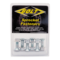 Bolt Hub-Savers Sprocket Bolts/Nuts for Honda CRF110F 2013-2015