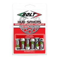 Bolt Hub-Savers Sprocket Bolts/Nuts for Beta RR125 2T 2019-2024