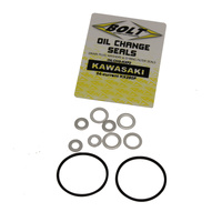Bolt Oil Change Kit  W/O-Rings & Crush Washers for Kawasaki KX250F 2004-2025