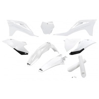 UFO White Complete Plastics Kit for Gas Gas EX-F 450 2021-2023