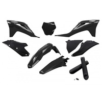 UFO Black Complete Plastics Kit for Gas Gas MC 125 2024-2025