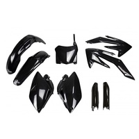 UFO Black Complete Plastics Kit for Honda CRF 250R 2008-2009
