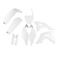 UFO White Complete Plastics Kit for Honda CRF 450R 2017-2020