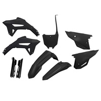 UFO Black Complete Plastics Kit for Honda CRF 450R 2021-2024