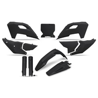 UFO Black Complete Plastics Kit for Husqvarna FX 350 2023-2024