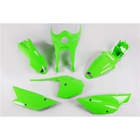 UFO Green Plastics Kit for Kawasaki KLX 110 2010-2025
