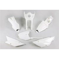 UFO white Plastics Kit for Kawasaki KLX 110 2010-2025