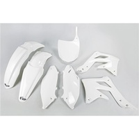 UFO white Plastics Kit for Kawasaki KXF 450 2012-2012
