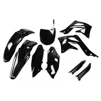 UFO Black Complete Plastics Kit for Kawasaki KXF 450 2012-2012