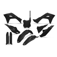 UFO Black Complete Plastics Kit for Kawasaki KXF 450 2024-2025