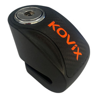 Kovix Overlord Disc Lock Black with Reminder Cable