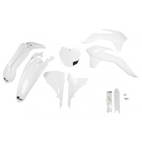 UFO White Complete Plastics Kit for Ktm SX 125 2013-2014
