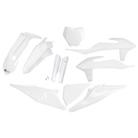 UFO White Complete Plastics Kit for Ktm SX 125 2019-2022
