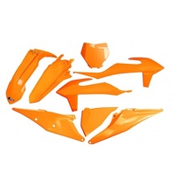 UFO Neon Orange Plastics Kit for Ktm SX 125 2019-2022
