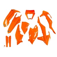 UFO Orange Complete Plastics Kit for Ktm EXC-F 500 2017-2019